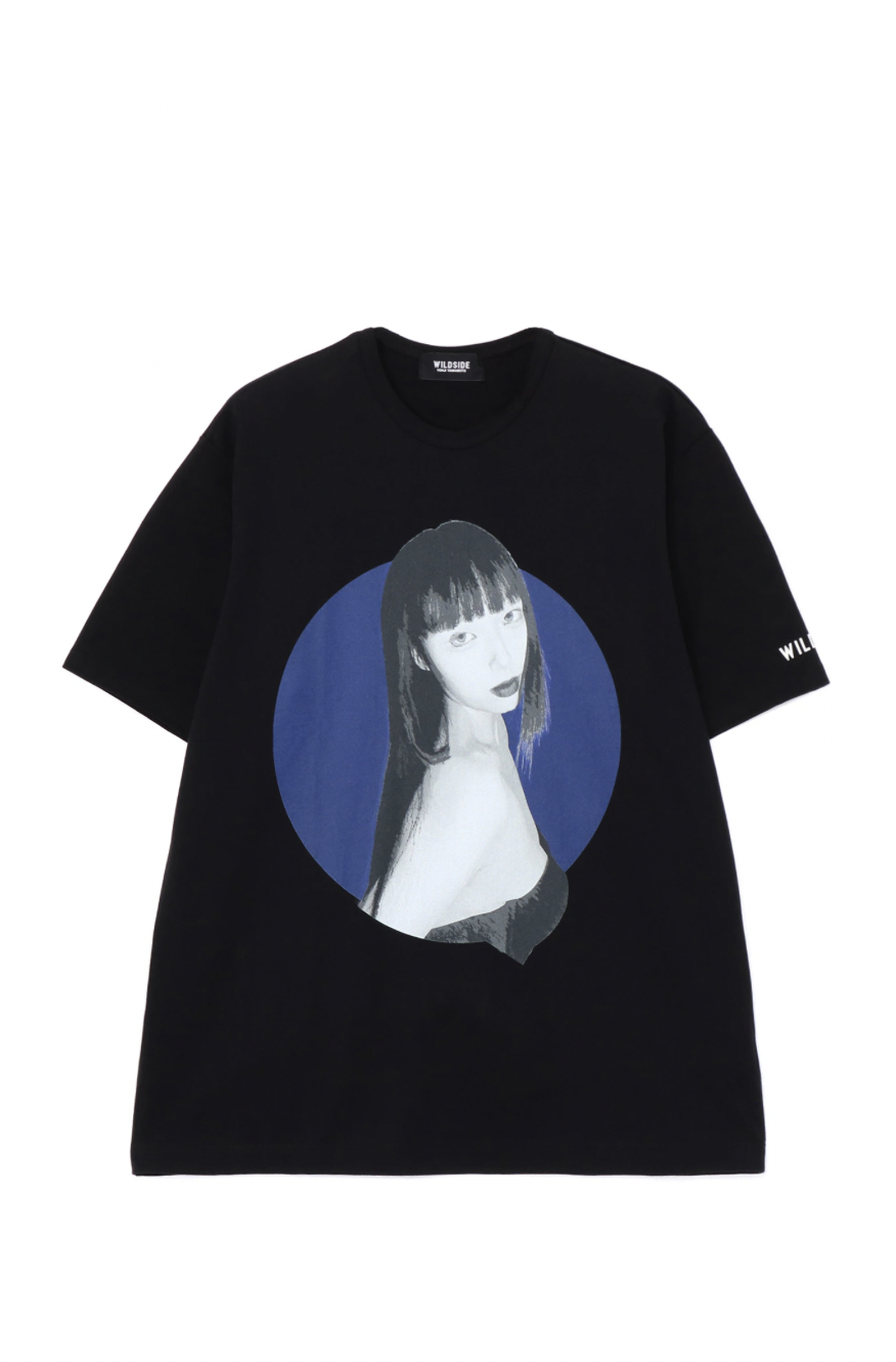 WILDSIDE Yohji Yamamoto × KIE EINZELGANGER COLLAB PORTRAIT T-SHIRT